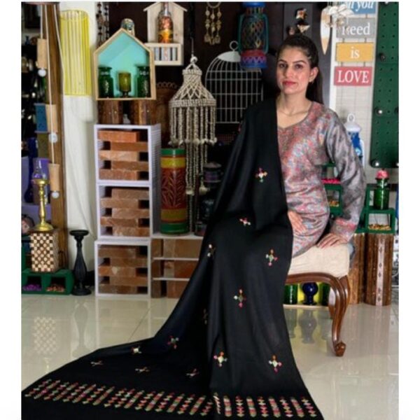Fusion Black Shawl