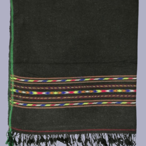 Magestic Black Shawl (Traditional Shari)